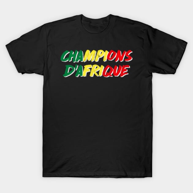 Senegal / Champions of Africa T-Shirt by DankFutura